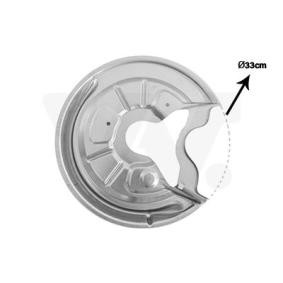 Compre Chapa deflectora, disco de travão da VAN WEZEL 7622374 a um preço baixo por 22,83 €