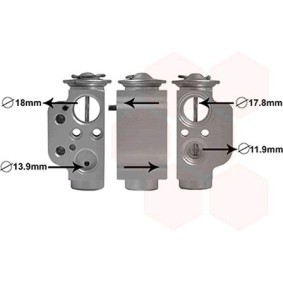 Acquista Valvola espansione climatizzatore da VAN WEZEL 03001373 a buon mercato per soli 48,96 €