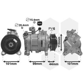 Acquista Compressore aria condizionata da VAN WEZEL 0600K498 a buon mercato per soli 643,67 €