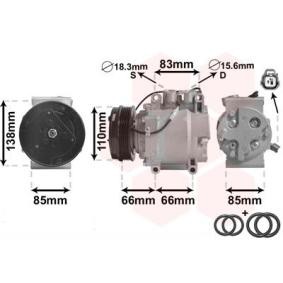 Acquista Compressore aria condizionata da VAN WEZEL 2500K260 a buon mercato per soli 492,82 €