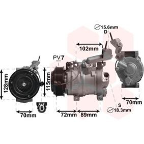 Acquista Compressore aria condizionata da VAN WEZEL 2500K270 a buon mercato per soli 650,60 €