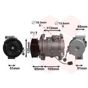 Acquista Compressore aria condizionata da VAN WEZEL 2500K289 a buon mercato per soli 692,04 €