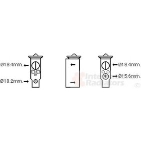 Acquista Valvola espansione climatizzatore da VAN WEZEL 27001266 a buon mercato per soli 110,72 €