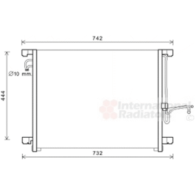 Acquista Condensatore climatizzatore da VAN WEZEL 33005392 a buon mercato per soli 248,45 €