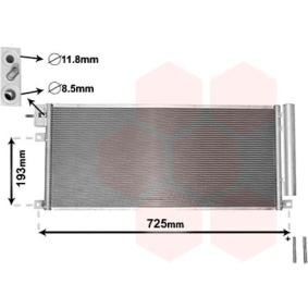 Klimakondensator 37005634 für CHEVROLET