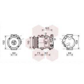 Acquista Compressore aria condizionata da VAN WEZEL 5300K599 a buon mercato per soli 843,25 €