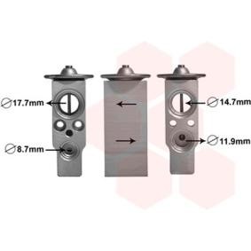 Expansionsventil von VAN WEZEL für Transporter IV Bus (70B, 70C, 7DB, 7DK, 70J, 70K, 7DC, 7DJ) günstig online kaufen