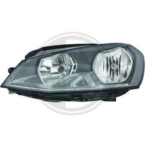 Compre Farol principal de DIEDERICHS online para Golf VII Variant (BA5, BV5) a preços moderados