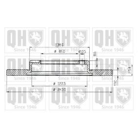 MITSUBISHI Bremsscheibe von QUINTON HAZELL