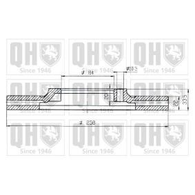 Bremsscheibe von QUINTON HAZELL
