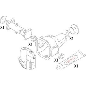 Wellendichtring, Differential von CORTECO für PAJERO IV (V8_W, V9_W) günstig online kaufen