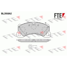 Bremsbeläge BL2058A2 von FTE günstig für 72,94 € online kaufen