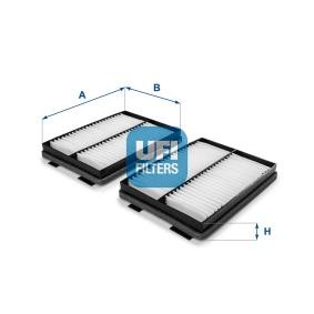 Innenraumfilter für ALPINA von UFI