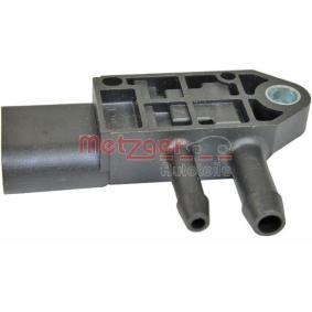 Comprar Sensor, presión gas de escape de METZGER 0906216 a bajo precio de 32,86 €