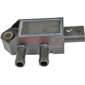 Comprar Sensor, presión gas de escape de METZGER 0906218 a bajo precio de 44,71 €