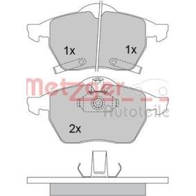 Achetez des Plaquettes de frein METZGER 1170098 à prix pour 18,05 €