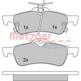 Achetez des Plaquettes de frein METZGER 1170247 à prix pour 37,92 €