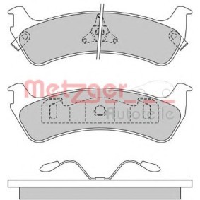 Acquista Kit pastiglie freni da METZGER 1170434 a buon mercato per soli 23,89 €