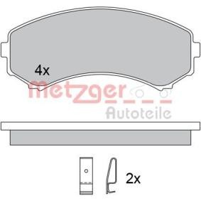 Bremsbeläge von METZGER