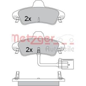 Acquista Kit pastiglie freni da METZGER 1170491 a buon mercato per soli 45,44 €
