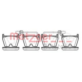 Achetez des Plaquettes de frein METZGER 1170757 à prix pour 40,43 €