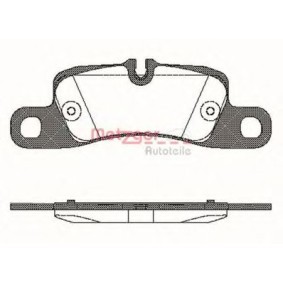 Achetez des Plaquettes de frein METZGER 1170778 à prix pour 115,96 €