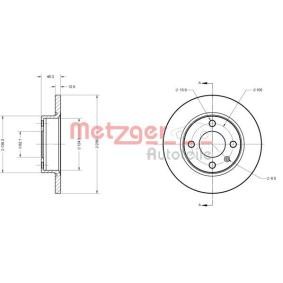 Bremsscheibe von METZGER