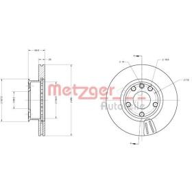 Bremsscheibe von METZGER