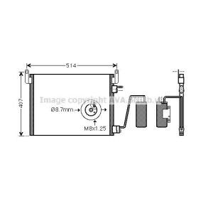 Klimakondensator OL5452D für BLS für 290,19 CHF