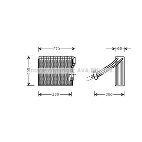 Achetez des Radiateur du moteur PRASCO VWA2283 à prix pour 37,39 €