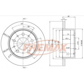 Acquista Disco freno da FREMAX BD-5623 a buon mercato per soli 42,61 €