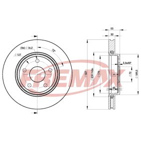 Comprar Disco de freno de FREMAX BD-9269 a bajo precio de 105,93 €