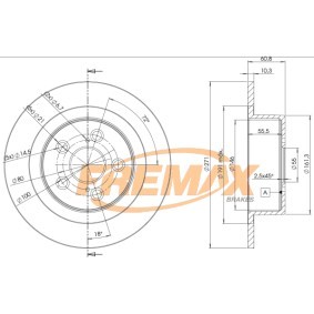 Acquista Disco freno da FREMAX BD-4243 a buon mercato per soli 51,05 €