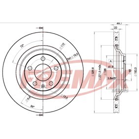 Acquista Disco freno da FREMAX BD-5314 a buon mercato per soli 85,35 €