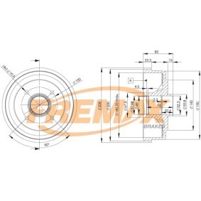 Comprar Tambor de freno de FREMAX BD-3030 a bajo precio de 30,44 €
