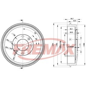 Bremstrommel BD-4724