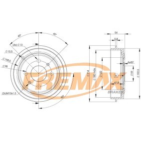 Comprar Tambor de freno de FREMAX BD-9325 a bajo precio de 50,03 €