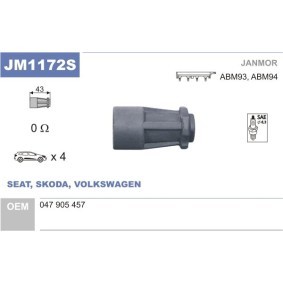 Acquista Cappuccio, candela d'accensione da JANMOR online per FELICIA II Station wagon (6U5) a prezzi moderati