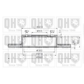 Acquista Disco freno da QUINTON HAZELL BDC3436 a buon mercato per soli 46,56 €