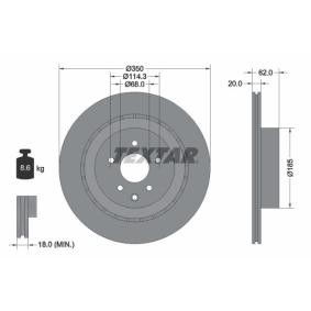Bremsscheibe 92270703 von TEXTAR günstig für 103,46 € online kaufen