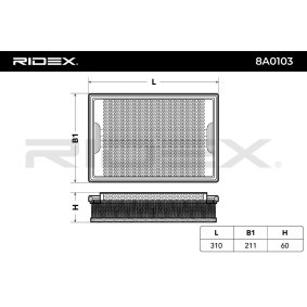 Luftfilter 8A0103