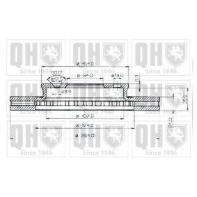 Comprar Disco de freno de QUINTON HAZELL BDC3657 a bajo precio de 42,18 €