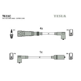 Zündleitungssatz für SKODA von TESLA