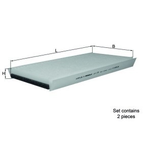 Comprar Filtro de habitáculo de KNECHT LA 173/S a bajo precio de 58,21 €