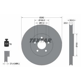 Bremsscheiben von TEXTAR für SEBRING Coupe (JR) günstig online kaufen
