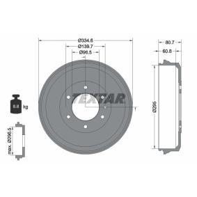Comprar Tambor de freno de TEXTAR 94040300 a bajo precio de 98,18 €