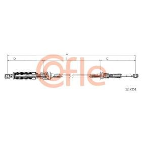 Acquista Cavo comando, Cambio manuale da COFLE 12.7251 a buon mercato per soli 47,30 €