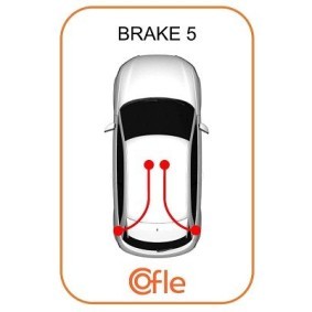 Handbremsseil für SUBARU von COFLE