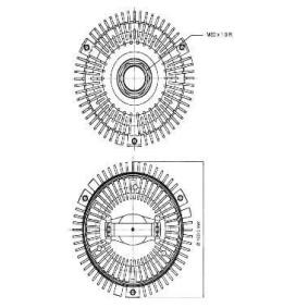 Kjøp Clutch, kjølevifte av BUGIAD BFC030 til den lave prisen 466,49 NOK