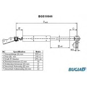 Heckklappendämpfer BGS10846